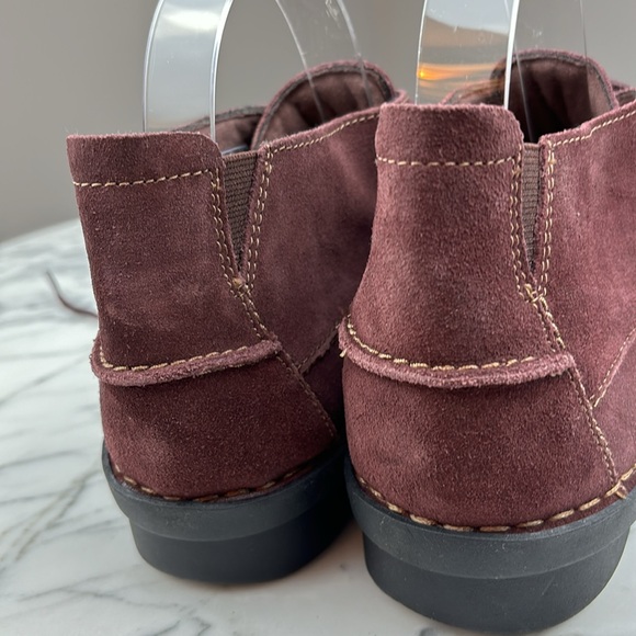 Clarks WOMEN'S SHOES size 8 lace up leather suede - Picture 8 of 8